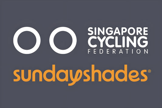 Sunday Shades is the Official Eyewear Partner of Singapore Cycling Federation
