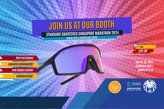 Sunday Shades at the Standard Chartered Singapore Marathon 2024!