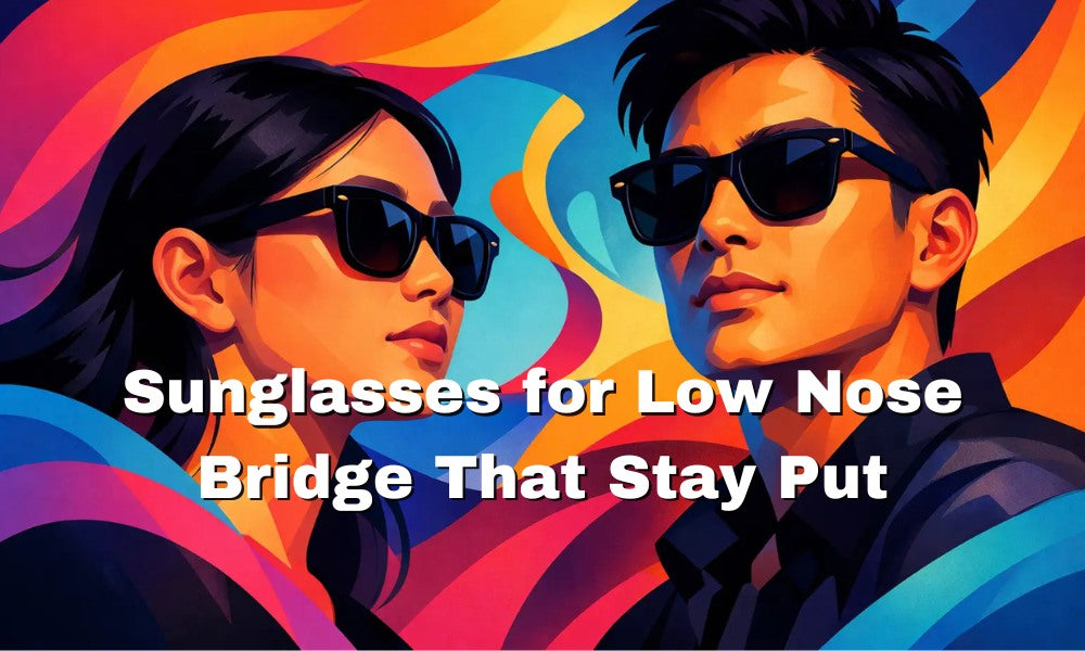 Sunglasses for Low Nose Bridge That Stay Put