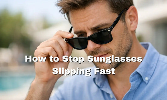 How to Stop Sunglasses Slipping Fast