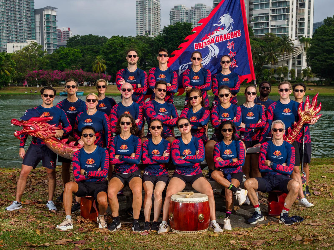 British Dragons at the Dragon Boat Club Crew World Championships in Taiwan