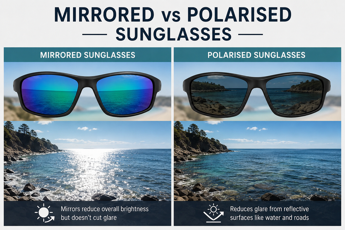 Mirrored vs Polarised Sunglasses