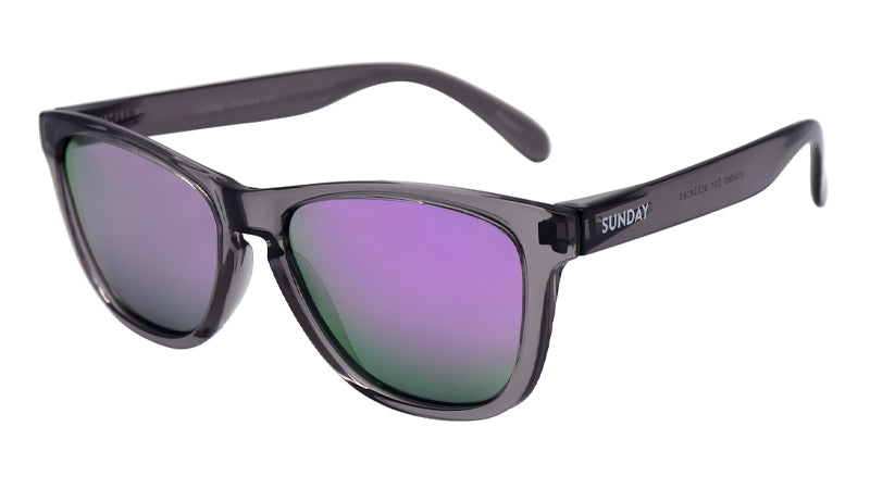 LUCID GREY VIOLET CLASSIC - Polarised Sunglasses with 100% UV ...